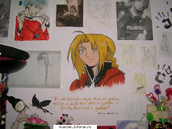 doar doua picturi acum cealalta elric (fullmetal alchemist) pentru fmab anime-ul meu citatul Shinigami