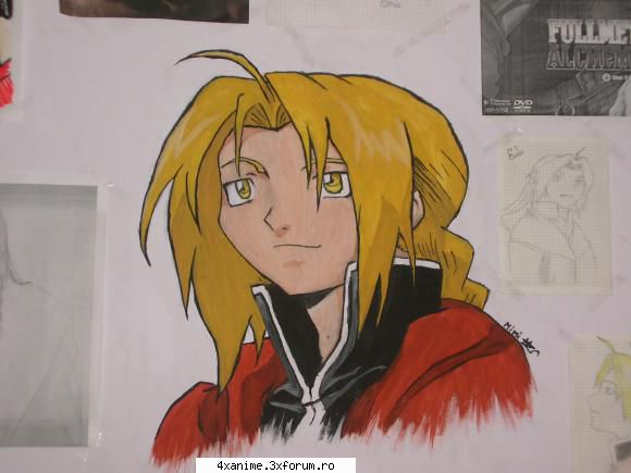 edward, de aproape: doar doua picturi